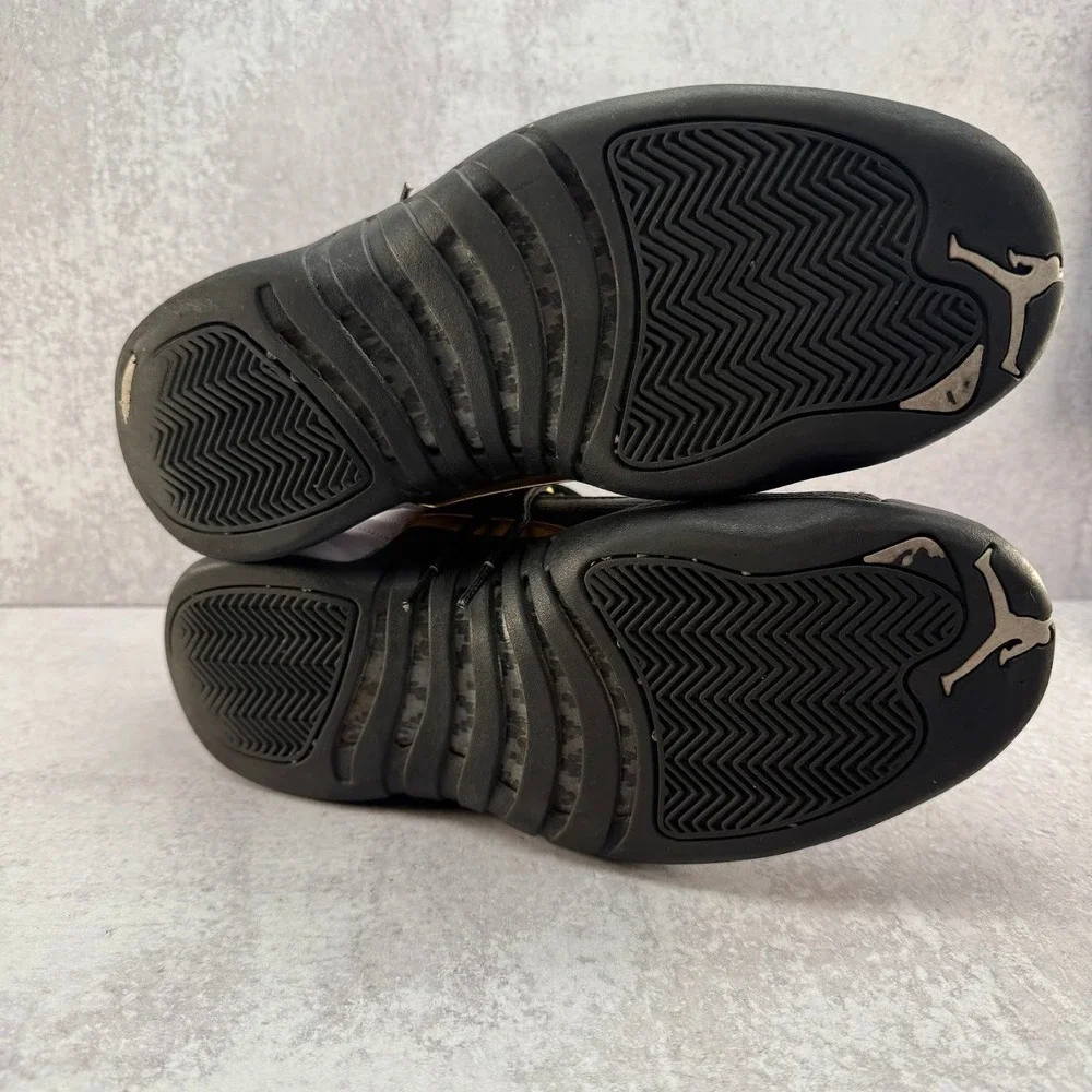Air Jordan 12‎ Retro Royalty Taxi Mens Size 9 CT8013-170 White Blk Sneaker Shoes